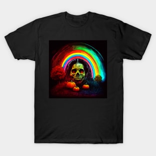 Halloween Rainbow Of Evil T-Shirt